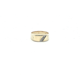 Size S - Pre Owned - 9ct - Stone Set Signet Ring - ( 2.51g ) - Goldbank Jewellers