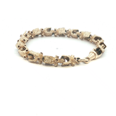 8" - Pre Owned - 9ct - Lego Bracelet - ( 23.77g ) - Goldbank Jewellers