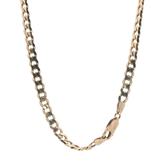 20" - Pre Owned - 9ct - Flat Curb Chain - ( 21.20g )