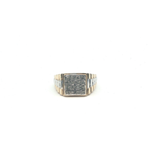Size W - Pre Owned - 9ct - Stone Set Rolex Style Signet Ring - ( 5.89g ) - Goldbank Jewellers