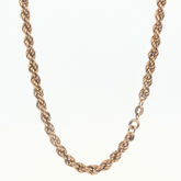 29" - Pre Owned - 9ct - Rope Chain - ( 21.67g ) - Goldbank Jewellers