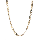 17" - Pre Owned - 9ct - Oval Link Chain - ( 17.57g ) - Goldbank Jewellers