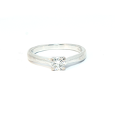 18ct 0.35ct Solitaire SI1/2 H-1 - Goldbank Jewellers