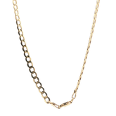 22" - Pre Owned - 9ct - Flat Curb Chain - ( 4.64g ) - Goldbank Jewellers