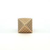 Size T.5 - Pre Owned - 9ct - Pyramid Ring - ( 21.67g ) - Goldbank Jewellers