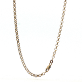 20" - Pre Owned - 9ct - Belcher Chain Necklace - ( 11.56g ) - Goldbank Jewellers