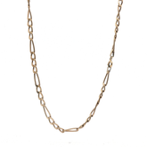 23" - Pre Owned - 9ct - Figaro Link Chain - ( 5.00g ) - Goldbank Jewellers