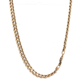 24" - Pre Owned - 9ct - Cuban Link Chain - ( 15.95g )
