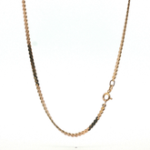 19" - Pre Owned - 9ct - Scroll Link Chain - ( 9.33g )
