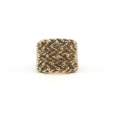 Size Y1/2 - Pre Owned - 9ct - 5 Row Keeper Ring - ( 12.03g )