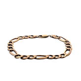 9" Pre-owned 9CT Figaro Bracelet (13.8g)