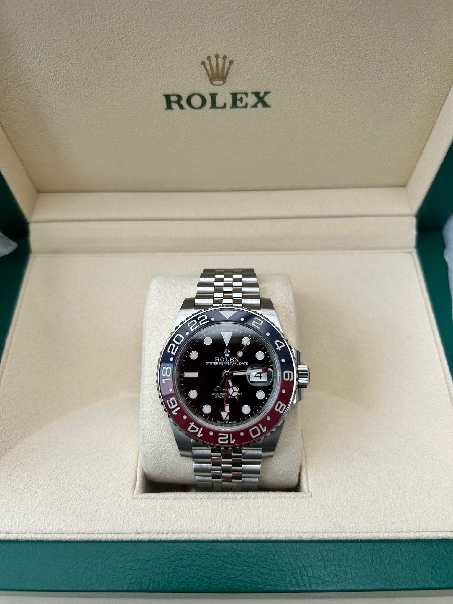 Pre Owned - Rolex GMT Master II - Pepsi - 2019 - 126710BLRO - Full Set - Goldbank Jewellers
