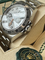 Pre Owned - Rolex Explorer II Polar Dial - 216570 - 2019 - 42MM - Box And Papers - Goldbank Jewellers