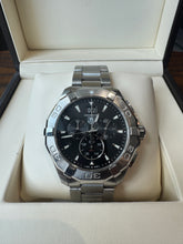 Pre Owned - Tag Heuer Aquracer - CAY1110 - Quartz Chronograph - 44MM - 2015 - Box And Papers