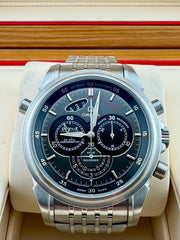Pre Owned - Omega De-Ville Rattrapante - 2004 - 44mm - Full Set - Goldbank Jewellers