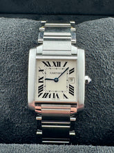 Pre Owned - Cartier Tank Francaise - 2465 - 30mm x 25mm - Box And Watch Only - Goldbank Jewellers