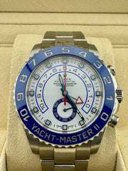 Pre Owned - Rolex Yachtmaster II - 116680- 2016 - 44MM - Box And Papers - Goldbank Jewellers