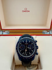 Pre Owned - Omega Speedmaster " Blue Side Of The Moon " - 2019 - Full Set