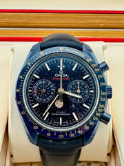 Pre Owned - Omega Speedmaster " Blue Side Of The Moon " - 2019 - Full Set