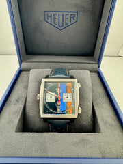 Pre Owned - Tag Monaco " Gulf Edition " - CAW211R - 2018 - Full Set