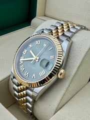 Pre Owned - Rolex DateJust - Olive Green - 126333 - 41mm Full Set - 2026