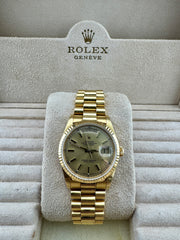 Pre Owned - Rolex DayDate - 36mm - 18238 - 1995 - Box And Papers