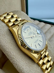 Pre Owned - Rolex DayDate - 36mm - 18238 - 1995 - Box And Papers