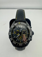 Pre Owned - Tag Heuer F1 Senna Edition - CAZ101AJ - 2021 - 43mm - Card And Booklet No Box