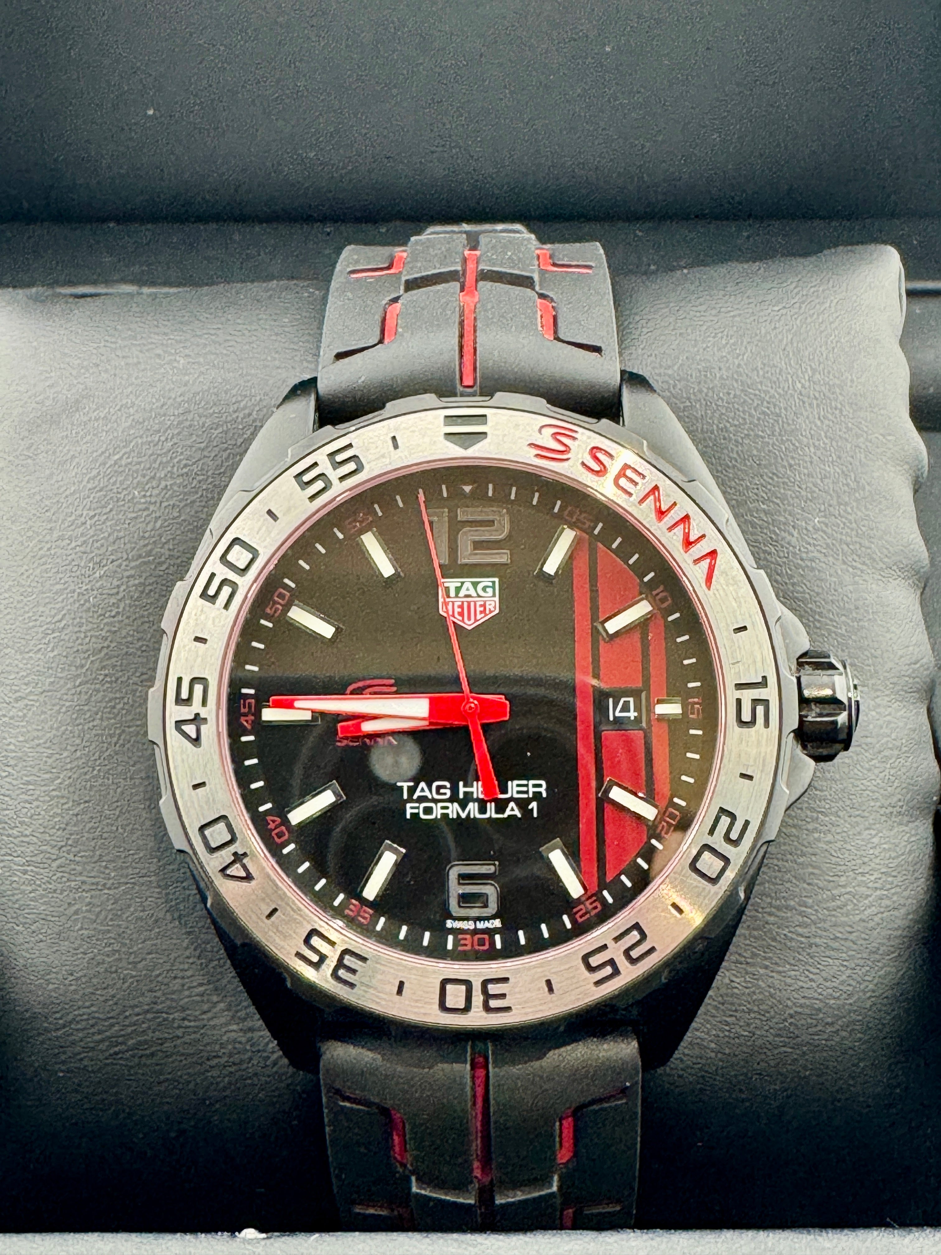 Pre Owned - Tag Heuer Senna Edition - WAZ1014 - 2018 - Box And Papers - Goldbank Jewellers