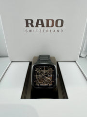 Pre Owned - Rado True Square Automatic Open Heart – R27086162 - 2022 - 38mm - Full Set - Goldbank Jewellers