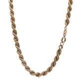 9ct - Pre Owned - Rope Chain - 18" - ( 8.86g ) - Goldbank Jewellers