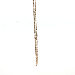 9ct - Pre owned - Figaro chain - 18.5" - (9.53g) - Goldbank Jewellers