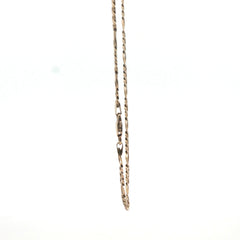 9ct - Pre owned - Figaro chain - 18.5" - (9.53g) - Goldbank Jewellers