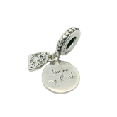 Genuine PANDORA 798102CZ You're My Rock Star Charm Only