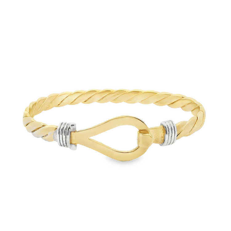 4.75" New 9CT Kids Hook & Loop bracelet (12.4g) - Goldbank Jewellers