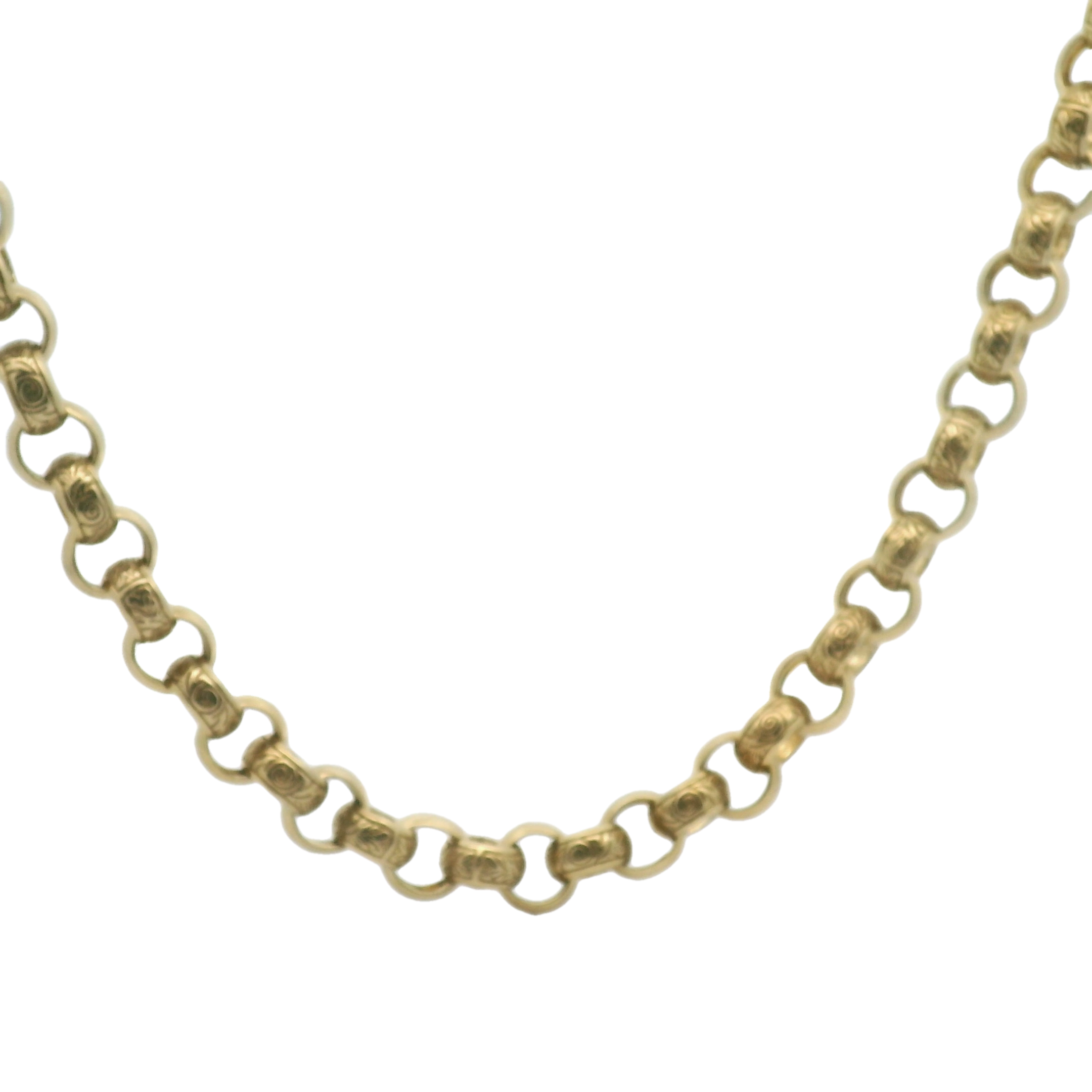 26" New 925 Silver & Gold Plate Chain Necklace (73.8g)