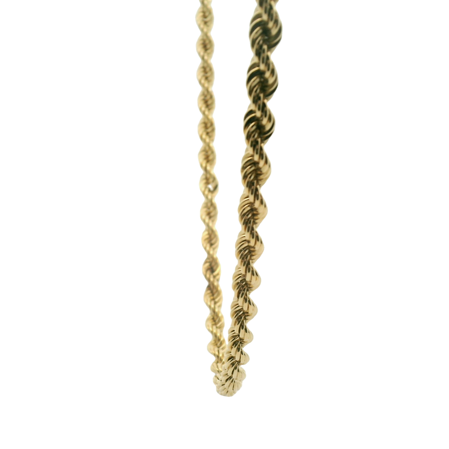 30" Pre-owned 9CT Rope Necklace (60g)