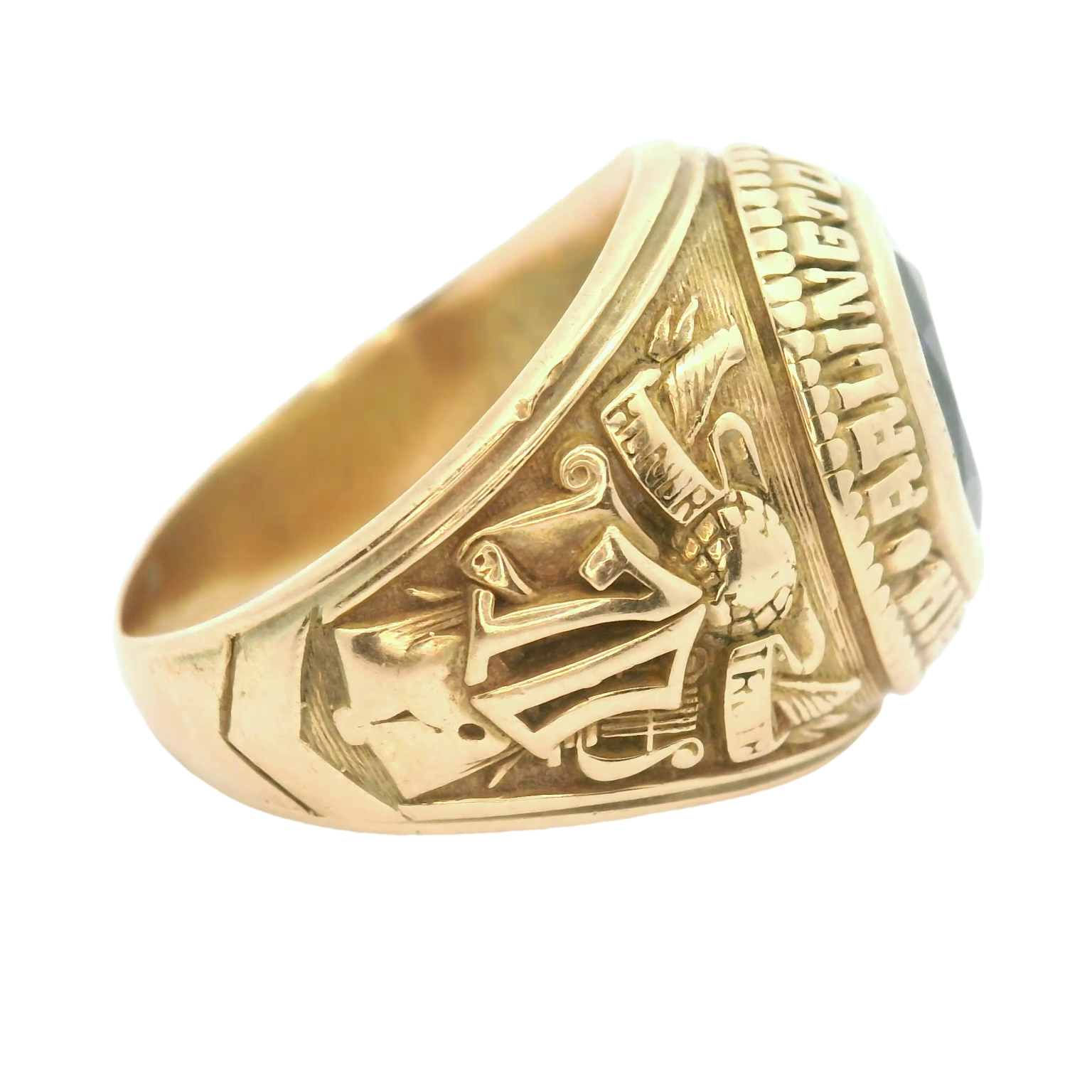 10CT Pre-owned Arlington Heights College Ring (Size S)