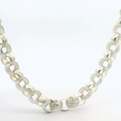 26" New Silver 925 Belcher Chain Necklace (140g)