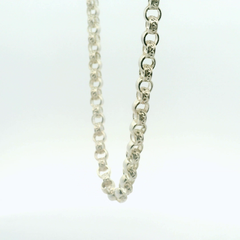 18" New Silver 925 Belcher Link Chain Necklace (32.3g)