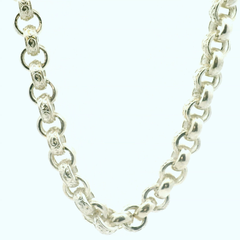 26" New Silver 925 Belcher Chain Necklace (150g)