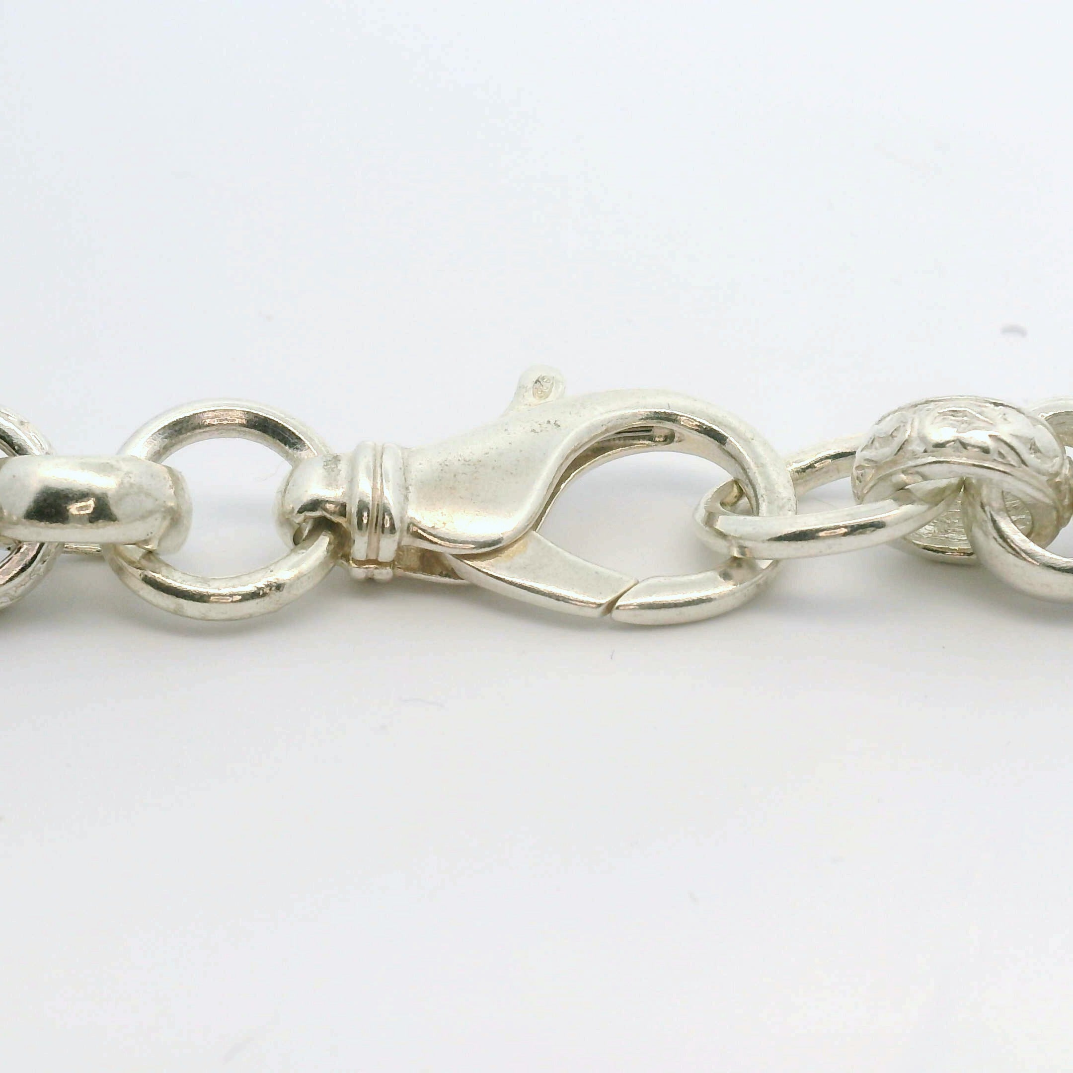 26" New Silver 925 Belcher Chain Necklace (150g)