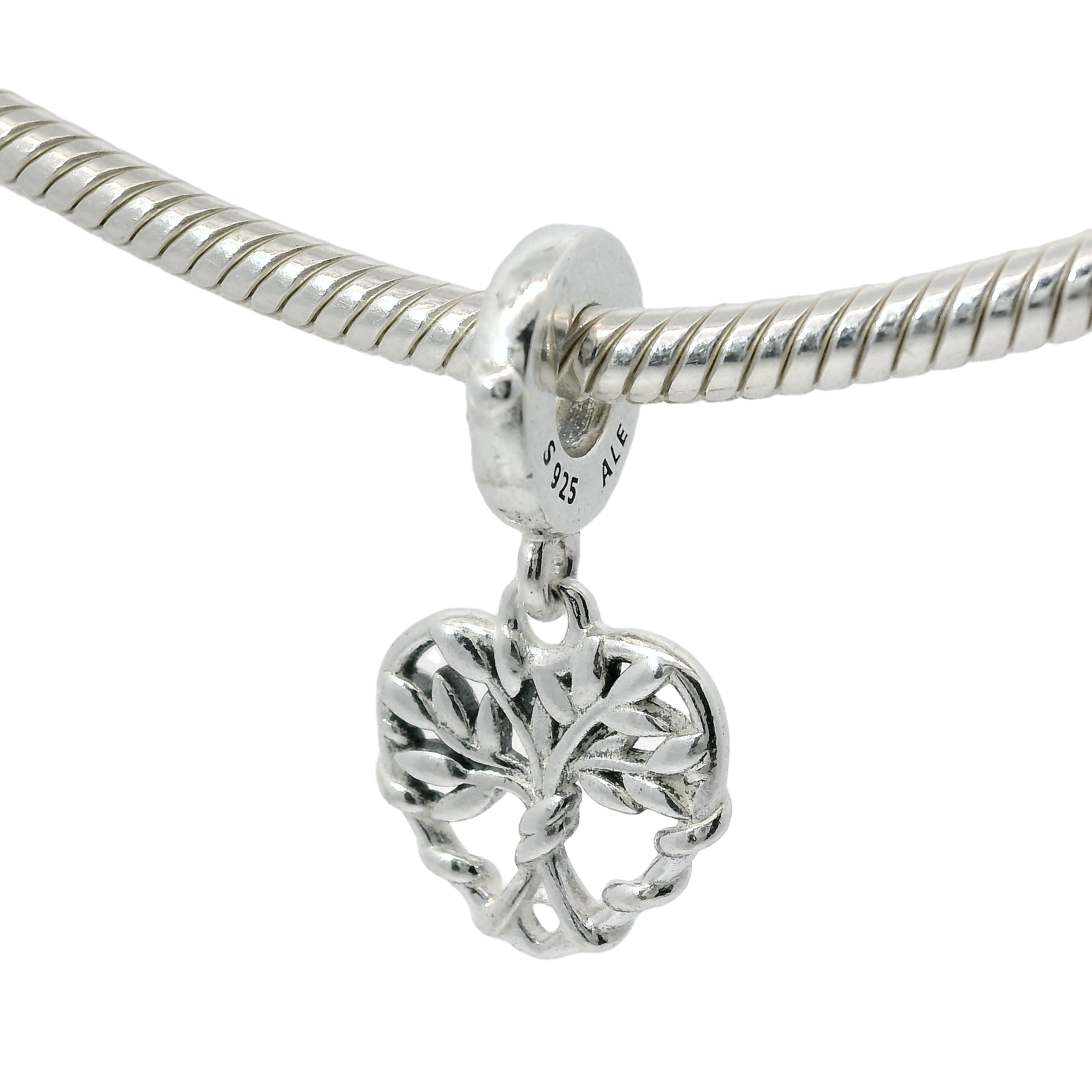 Genuine PANDORA 799149C00 Heart Family Tree Dangle Charm Only ...