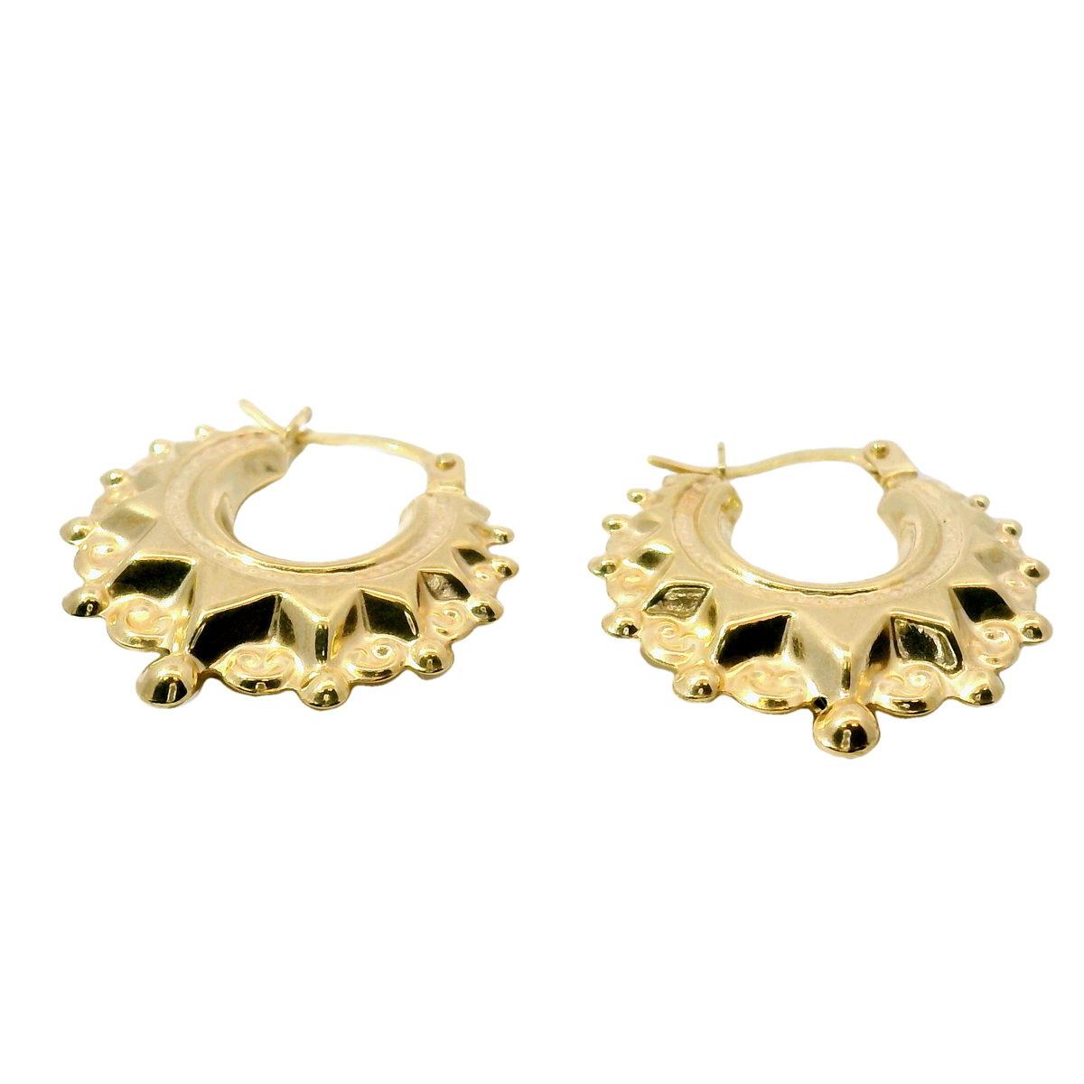 9CT Creole Earrings (1.5g-1.6g per pair)