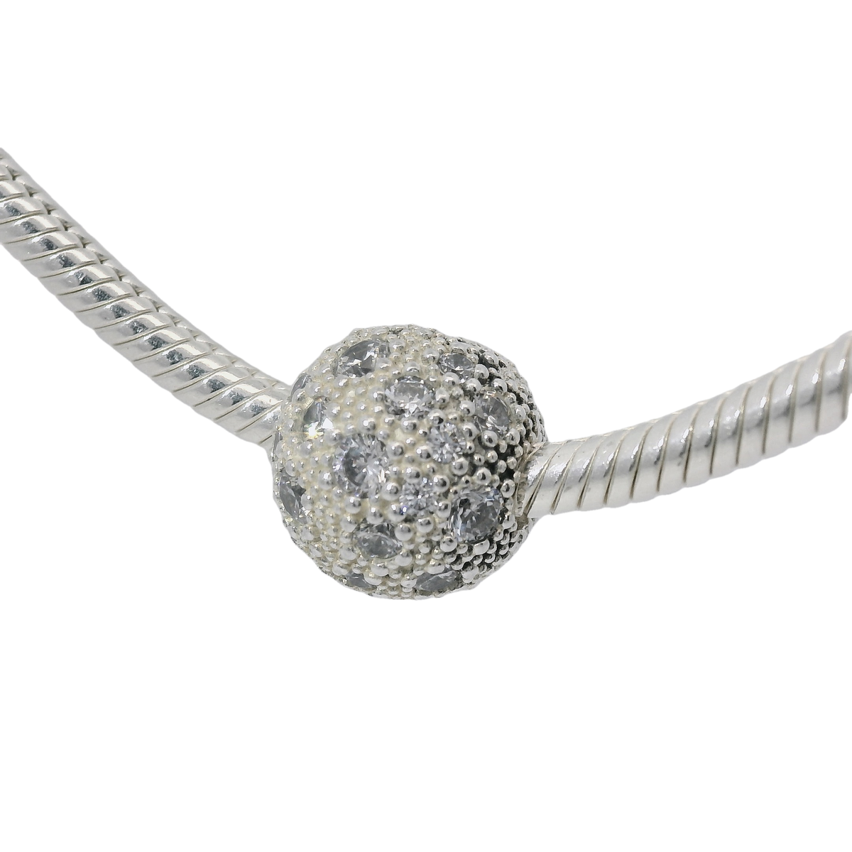 Genuine PANDORA 791286CZ Cosmic Stars Charm Clip Only