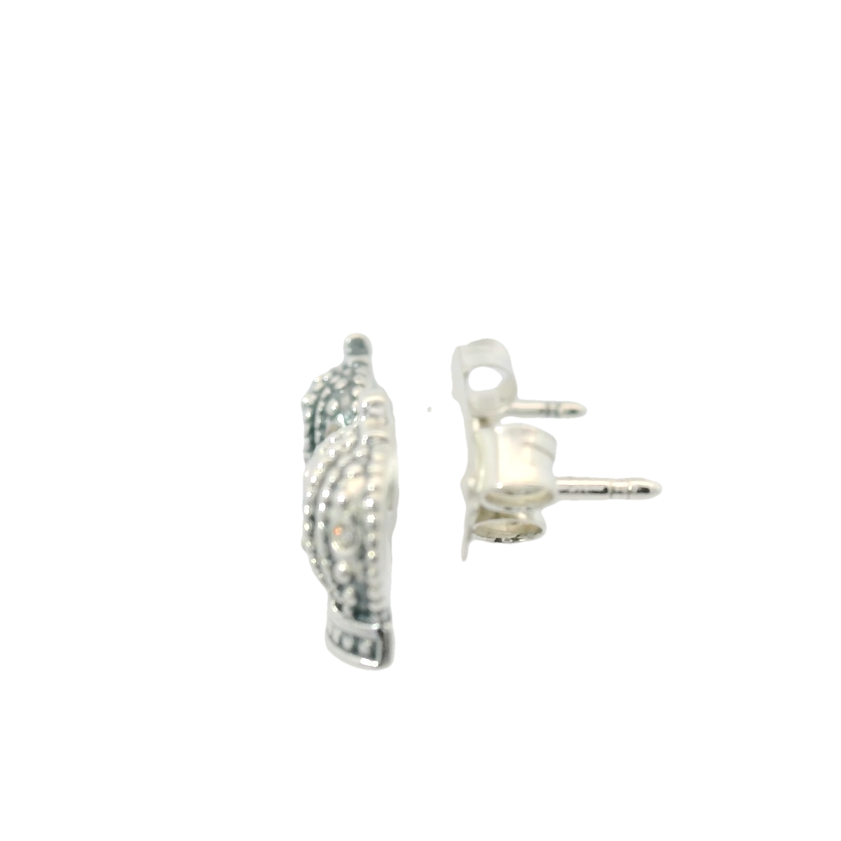 Genuine PANDORA 290539CZ Royal Crown Stud Earrings