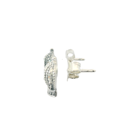 Genuine PANDORA 290539CZ Royal Crown Stud Earrings