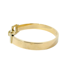 6.5" Pre-owned 9CT Hook & Loop Bangle (31.9g)