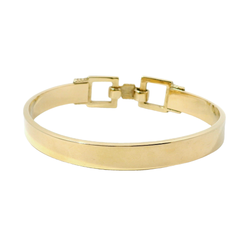 6.5" Pre-owned 9CT Hook & Loop Bangle (31.9g)