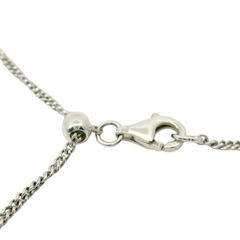 Genuine PANDORA 790088C01 Pandora Sterling Silver Padlock and Key Dangle Charm with 58cm Necklace